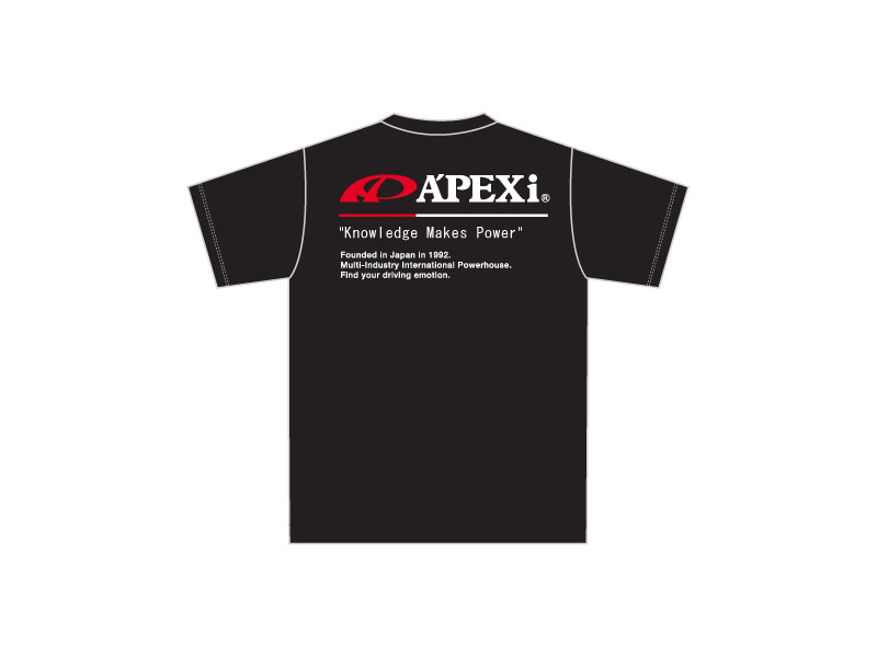 Apex X ロゴTシャツ 黒