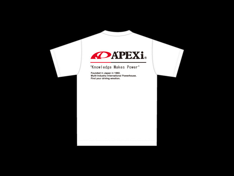 Apex X ロゴTシャツ 白